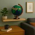 Custom Display Shelf for LEGO® Globe (21332)