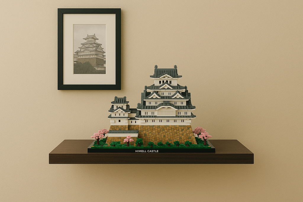 Custom Display Shelf for LEGO® Himeji Castle (21060)