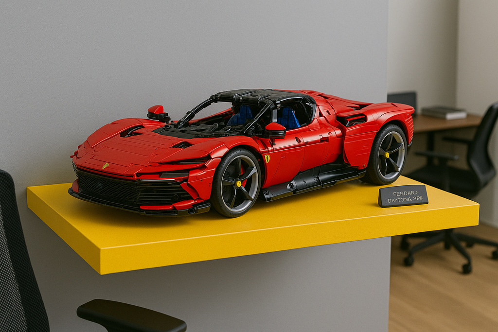 Custom Display Shelf for LEGO® Ferrari Daytona SP3 (42143)