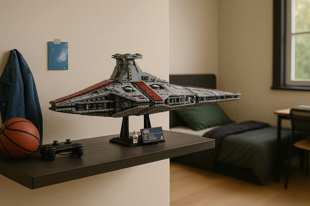 Custom Display Shelf for LEGO® Venator-Class Republic Attack Cruiser (75367)